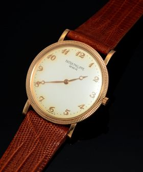Patek Philippe, 32mm "Calatrava Ultra Slim" Ref.3520D in 18KPG