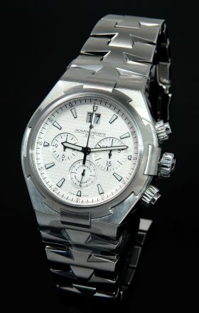 Vacheron Constantin, 42mm "Overseas Chronograph" automatic Big-date Ref.49150/B01A in Steel