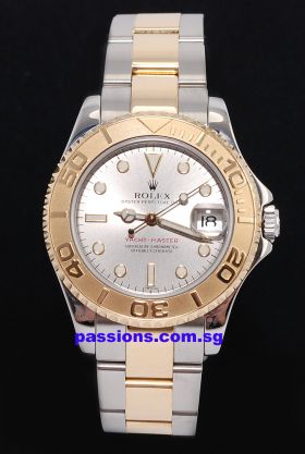 Rolex Oyster Perpetual Date "Yacht-Master" in 18KYG & Steel. P Series.