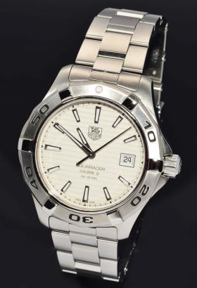 Tag Heuer, 41mm "AquaRacer Calibre 5" 300m Ref.WAP2011 in Steel