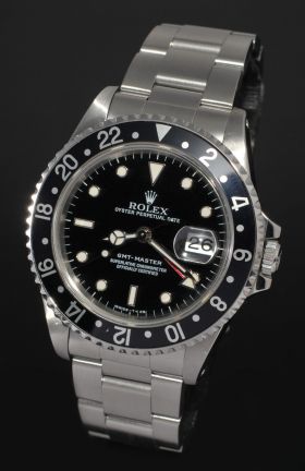 Rolex Oyster Perpetual Date "GMT Master" Ref.16700 Chronometer in Steel