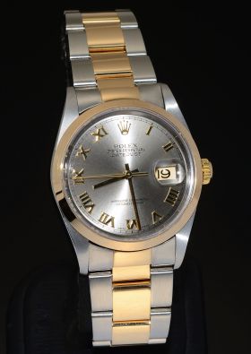 Rolex, 36mm Gents Oyster Perpetual "Datejust" Chronometer Ref.16203 "Y" in 18KYG & Steel