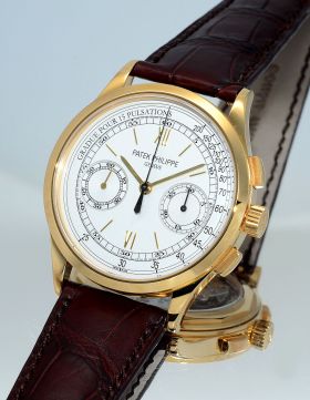 Patek Philippe 39mm Ref.5170J-001 column wheel Chronograph in 18KYG