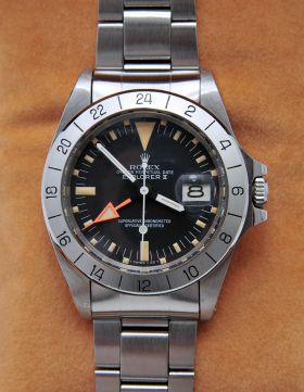 Rolex C.1970s 39mm Oyster Perpetual Date Steve McQueen "Explorer 2" Ref.1655 Chronometer automatic in Steel