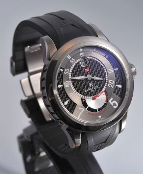 Perrelet, 44mm "Power reserve" in Titanium