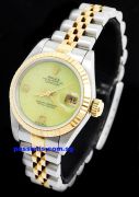 Rolex Oyster Perp. Ladydatejust in 18KYG & Steel 