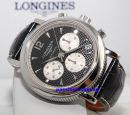 Longines "Clous de Paris Chronograph" in steel