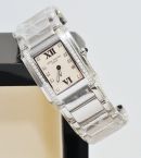 Patek Philippe, 25mm lady's "Twenty 4" Ref.4910/10A-011 in Steel with diamonds