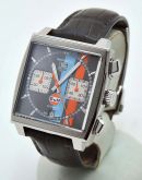Tag Heuer, 39mm "Monaco Gulf" auto/date Chronograph Ref.CAW2113 Limited Edition of 2500pcs in Steel
