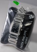 Patek Philippe, 25mm lady's "Twenty 4" Ref.4910/10A-001 in Steel with diamonds