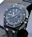 Audemars Piguet, 44mm "Royal Oak, Offshore Chronograph Novelty" auto/date Ref.26400AU.OO.A002CA.01 in Ceramic & Forged Carbon