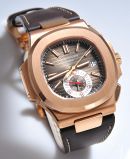 Patek Philippe, 40.5mm "Nautilus" Chronograph Ref.5980R-001 in 18KPG
