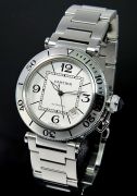 Cartier 40mm "Pasha XL Seatimer" Ref.W31080M7 automatic date in Steel