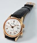 Revue Thommen "Cricket" manual winding alarm watch with date Limited Edition of 399pcs in 18KPG