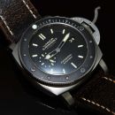 Panerai, 47mm "Luminor Submersible 1950 Amagnetic 3 Days" Pam389 auto/date in Titanium