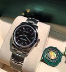 *NEW* Rolex Oyster Perpetual Chronometer 31mm Steel "Explorer dial" with pink indexes Ref.177200