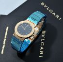 Bvlgari 26mm Bvlgari-Bvlgari lady's BB26 GGD in 18KYG & diamonds