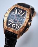 Franck Muller, 42mm "Conquistador Sport Grand Prix Chronograph" LE 28pcs Ref.9900CC DT GPG in 18KRG & Black PVD Titanium