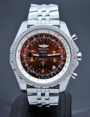 Breitling 49mm "Bentley Motors 30 Secs Chronograph" Ref.A25362 Chronometer auto/date in Steel