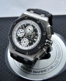 Audemars Piguet, 42mm Ref.260781O.OO.D001VS.01 "Royal Oak Offshore Rubens Barichello II" L Edition of 1000pcs in Steel & Ceramic