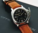 Panerai, 44mm Historic Pam432 "Luminor Marina" "Pig" dial chronometer Special Singapore Boutique Edition of 200pcs in Steel