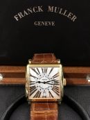Franck Muller, 36 x 46mm "Master Square" Ref.6002HSCDT automatic date in 18KPG