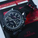 Omega 44mm Ref.311.92.44.51.01.003 Speedmaster Moonwatch Dark-side of the Moon auto Co-axial Chronograph in Black Ceramic