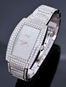 Piaget Limelight Tonneau shaped watch Ref.GOA36195 with 980 diamonds 9.86carats in 18KWG