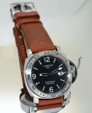 Panerai 44mm Pam0023 B series of 500pcs "Luminor GMT" auto/date Chronometer in Steel