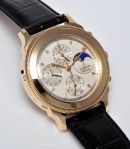 Corum, 40mm "Grand complications" Chronograph Perpetual Calendar Moonphase automatic Limited edition of 100pcs in 18KYG. B&P