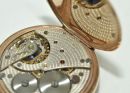 Stayte, 49mm Swiss Open face pocket watch in English 9K Pink Gold case