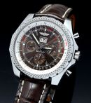 2007 Breitling, 48mm "Bentley GT" 30 seconds auto Chronometer Chronograph Ref.A44362 Special Edition in Steel. B&P