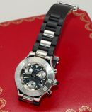Cartier, 38mm "Must 21 Chronoscaph" Quartz 1/10 sec Chronograph Ref.W10125U2 in Steel