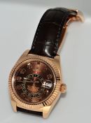 Rolex 42mm Oyster Perpetual "Sky-Dweller" Ref.326135 Chronometer in 18KPG