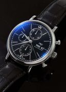 IWC, 42mm "Portofino" auto day-date Chronograph Ref.3910-08 in Steel