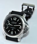 Panerai, 44mm Historic "Luminor Marina" Logo Pam0005 chronometer in Steel