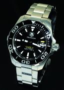 Tag Heuer, 41mm "AquaRacer Calibre 5" 300m auto/date Ref.WAY211A.BA0928 in Steel with Ceramic bezel