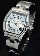 Cartier Gents 37mm "Roadster" Ref.W62025V3 automatic/date in Steel