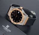 2008 Hublot, 42mm "Classic 1915" automatic with date Ref.1915.7 in 18KPG & Steel. B&P
