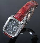 Glashütte Original "Karrée Chronograph" automatic Ref.39-31-27-14-04 Limited Edition of 500pcs in Steel