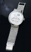 A. Lange & Sohne, 38.5mm "Lange One" Ref.151.025 manual winding with big date in Platinum