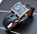 Roger Dubuis, 43mm "Too Much GMT" Limited edition of 28pcs in 18KWG with diamonds