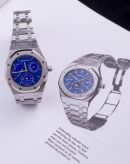 Audemars Piguet, 36mm "Royal Oak Dual Time" auto/date Ref.25730ST.O.0789ST.02 in Steel