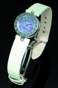 Bvlgari, 22mm "B Zero1" Ref.BZ22S in Steel with Pearl dial