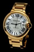 Cartier, 42mm "Ballon Bleu de Cartier" automatic/date Ref.W69005Z2 in 18KYG