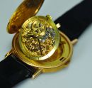 Vacheron Constantin, 35mm Métiers d'Arts "Openwork $20 Gold coin watch" skeleton manual winding Ref. 33059/000J-0000 in 18KPG