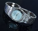 Audemars Piguet, 24mm Lady's "Royal Oak" Ref.67470ST.PP.1120ST.01 quartz & date in Steel