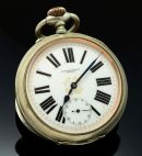 Black Starr & Frost, New York C.1890s 80mm Coach watch in Nickel alloy case