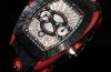 Franck Muller, "Conquistador Chronograph 2009 Singapore F1" Limited Edition of 80pcs Ref.9900 CC GP in anodized & PVD steel