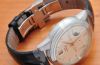 Glashutte Original, 39mm "Senator Power Reserve" Moonphase Ref.39-44-04-12-04 auto in Steel